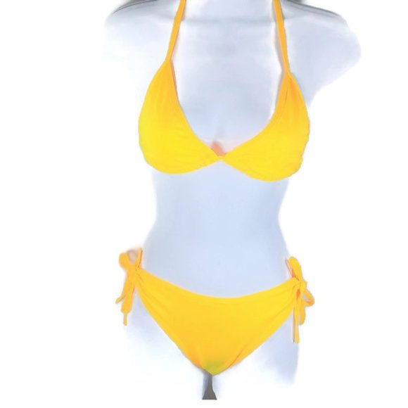 New! Yellow string bikini - Picture 1 of 1